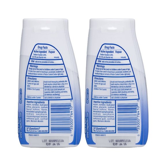 *Expired 2022* [Free If You Bundle] Qty (2) Colgate 2-In-1 Toothpaste Mouthwash - Picture 2 of 2